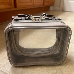 CALPAK Small Cosmetic Case in Stone